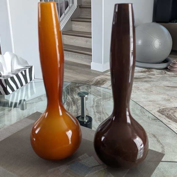 Decorative glass vases - Picture 1 of 9